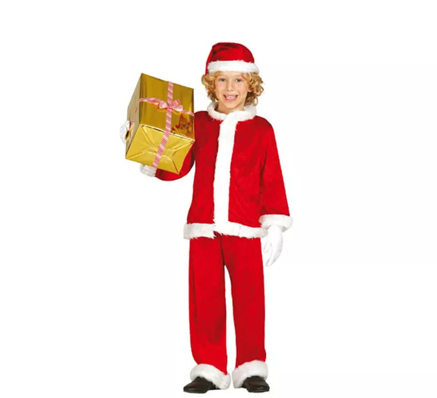 Translation missing: de.Disfraz de Papa Noel Extra para niño