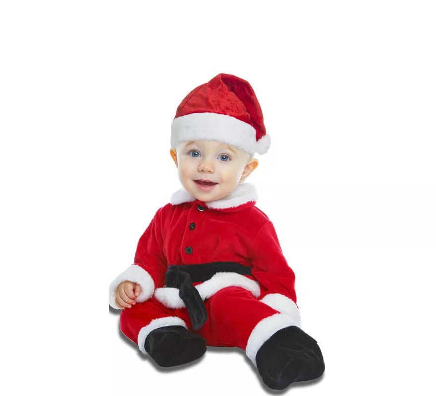 Translation missing: de.Disfraz de Papá Noel para bebé