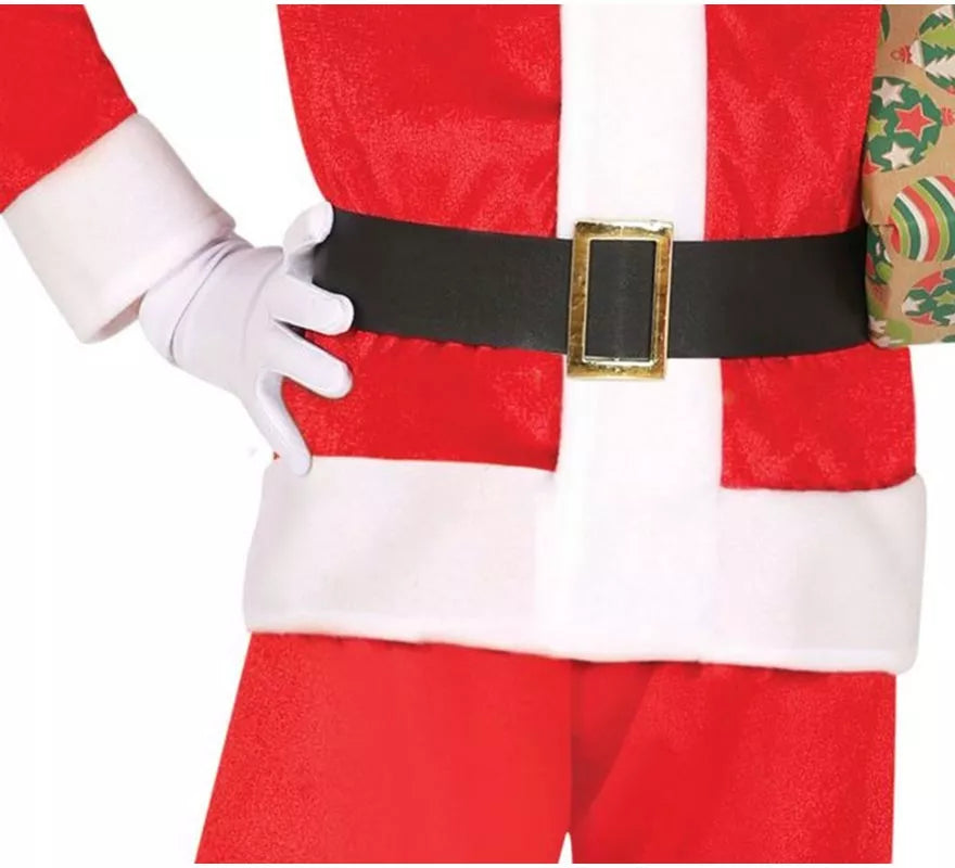 Translation missing: de.Disfraz de Papá Noel rojo y blanco con gorro para niño