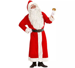 Super Deluxe Samt-Weihnachtsmannkostüm für Herren