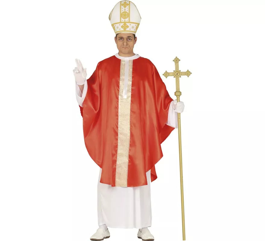 Translation missing: de.Disfraz de Papa Rojo para hombre