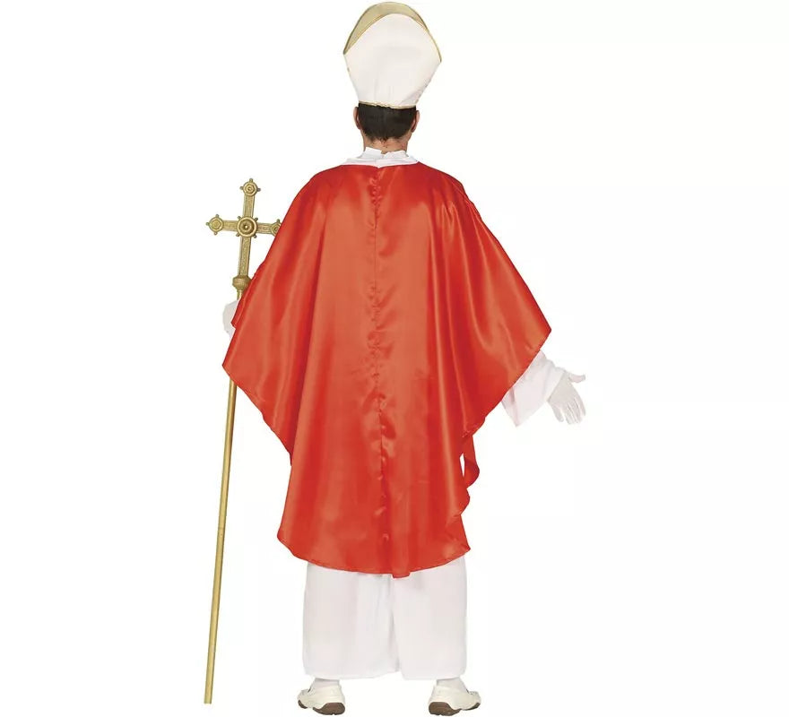 Disfraz de Papa Rojo para hombre