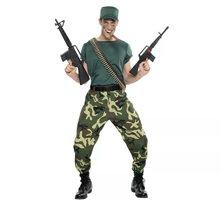 Translation missing: de.Disfraz de Paramilitar para hombre