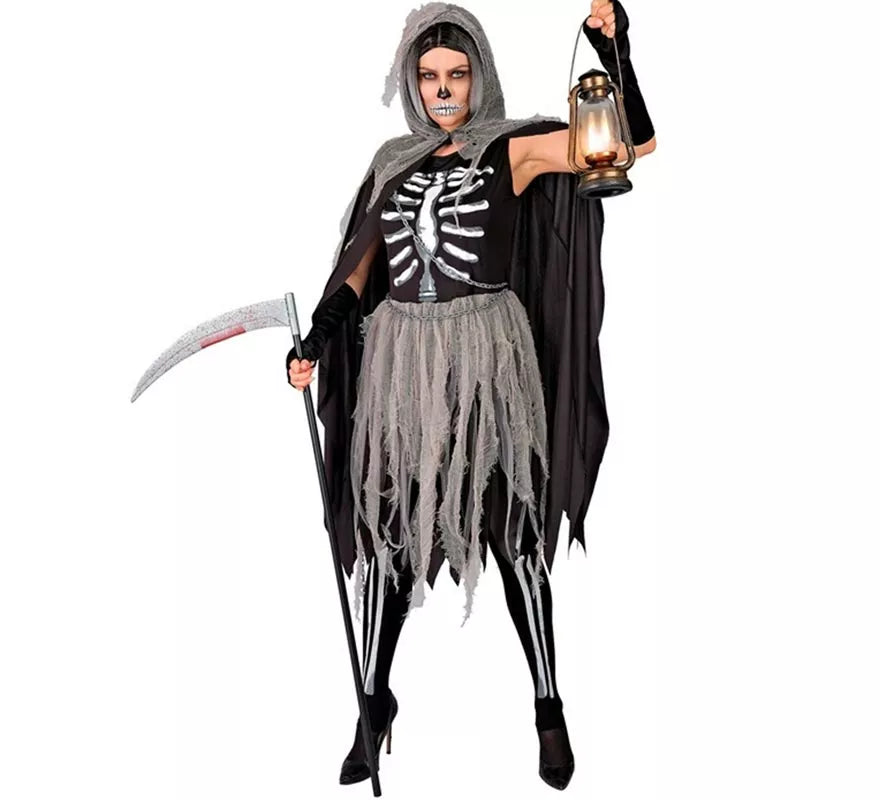 Translation missing: de.Disfraz de Parca de la Muerte para mujer