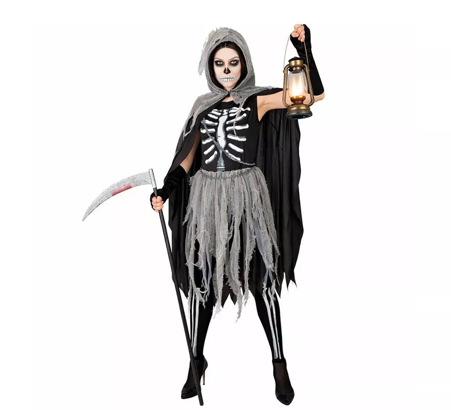 Translation missing: de.Disfraz de Parca de la Muerte para mujer