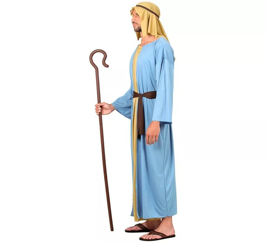 Translation missing: de.Disfraz de Pastor azul para hombre