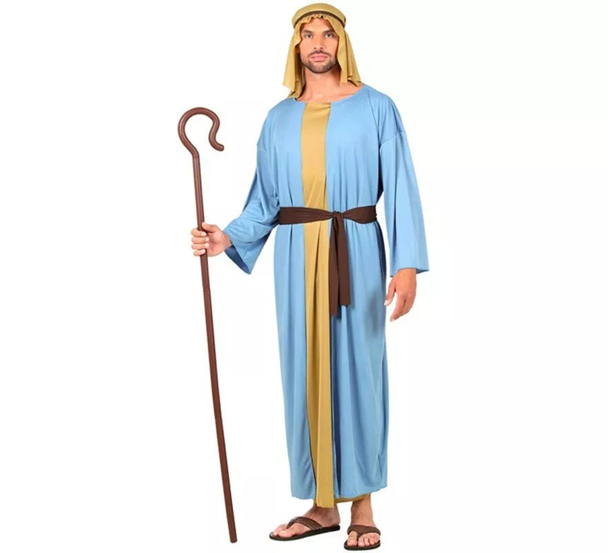 Disfraz de Pastor azul para hombre