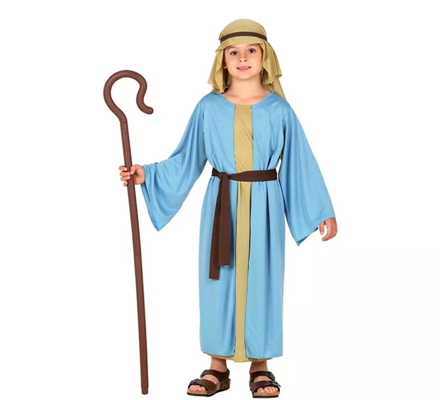 Translation missing: de.Disfraz de Pastor azul para niño