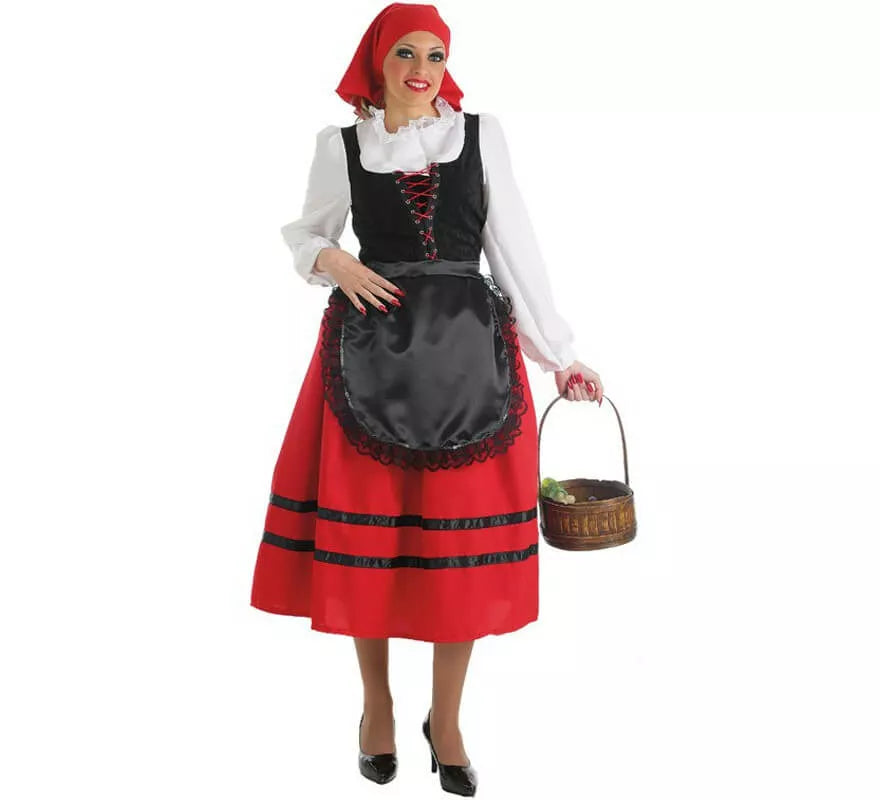 Translation missing: de.Disfraz de Pastora aldeana para mujer