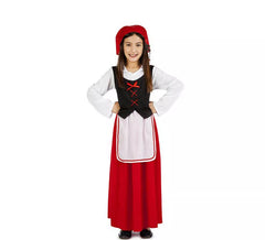 Dorfpastor Kostüm für Mädchen