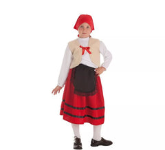 Pastora Kostüm mit Weste für Mädchen