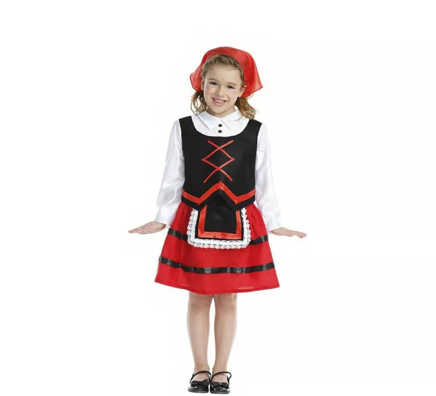 Translation missing: de.Disfraz de Pastora con Delantal para niña y bebé