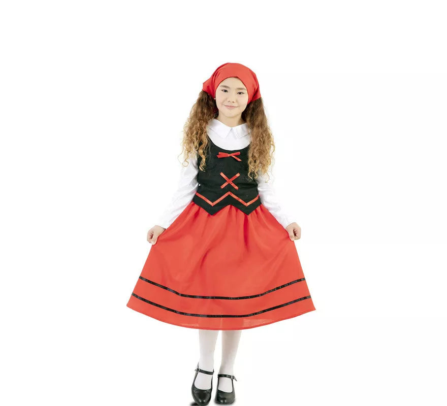 Translation missing: de.Disfraz de Pastora de Rebaño para niña