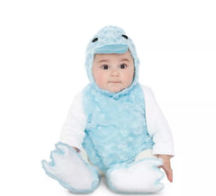Blaues Entlein Kostüm für ein Baby