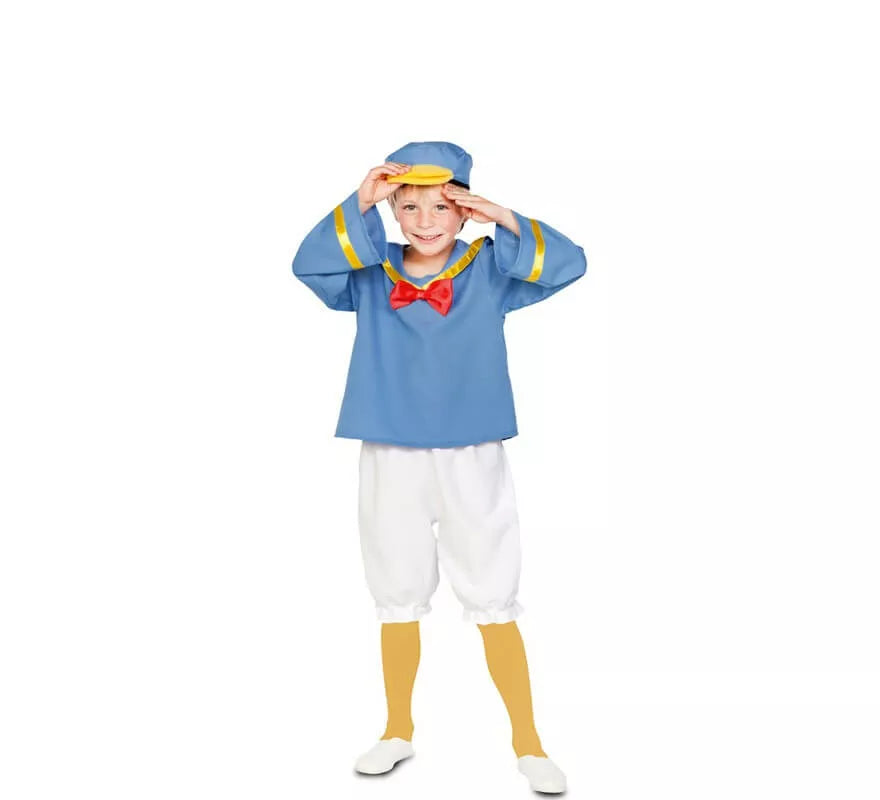 Translation missing: de.Disfraz de Pato marinero para niño