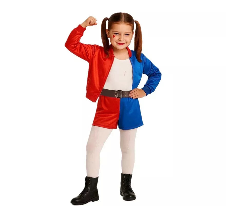 Translation missing: de.Disfraz de Payasa Asesina para niña