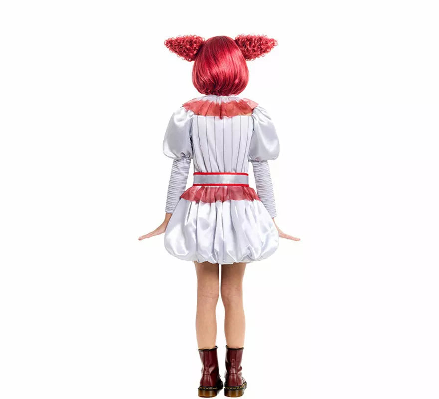 Translation missing: de.Disfraz de Payasa Aterradora para niña