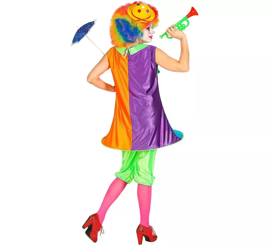 Translation missing: de.Disfraz de Payasa Colorines para mujer