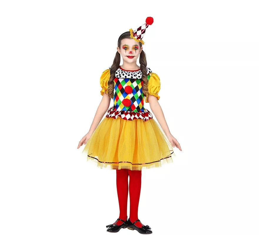 Translation missing: de.Disfraz de Payasa con tutú para niña y adolescente