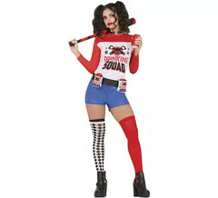 Konflikthaftes Clownkostüm für Damen