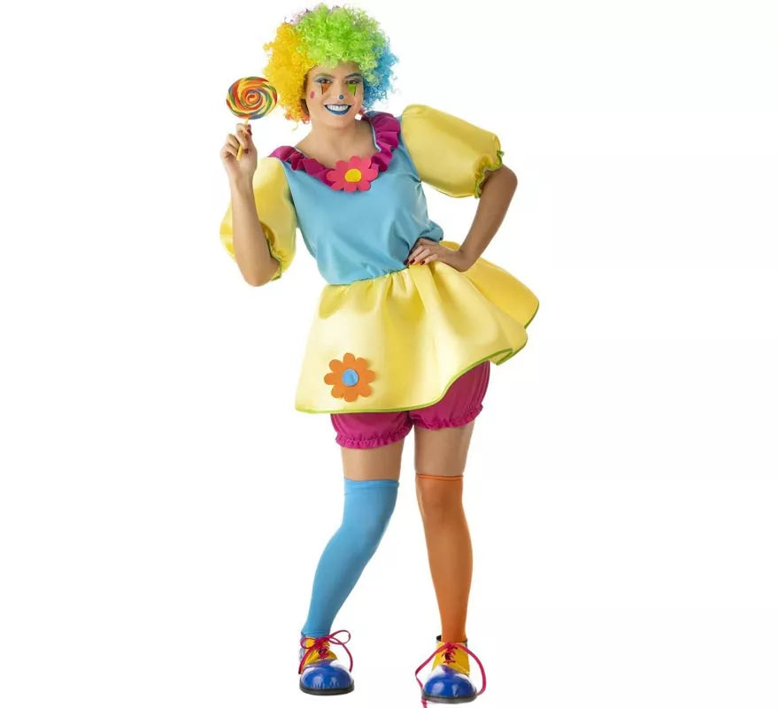 Disfraz de Payasa de Circo para mujer