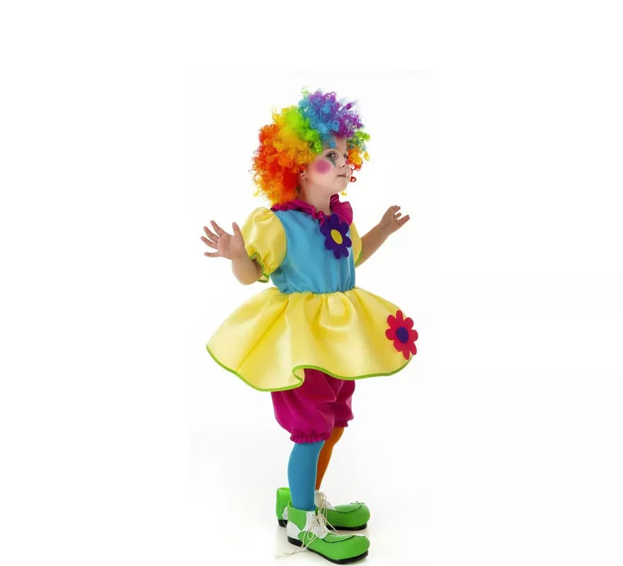 Translation missing: de.Disfraz de Payasa de Circo para niña