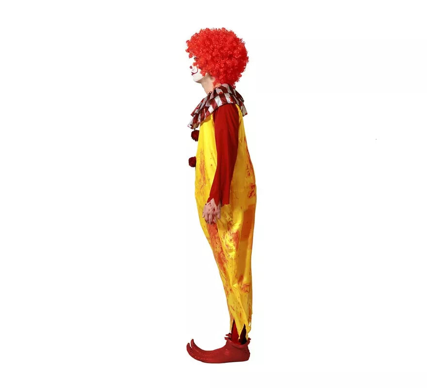 Translation missing: de.Disfraz de Payasa de Hamburguesa Sangrienta para hombre