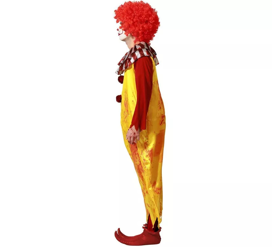 Translation missing: de.Disfraz de Payasa de Hamburguesa Sangrienta para hombre
