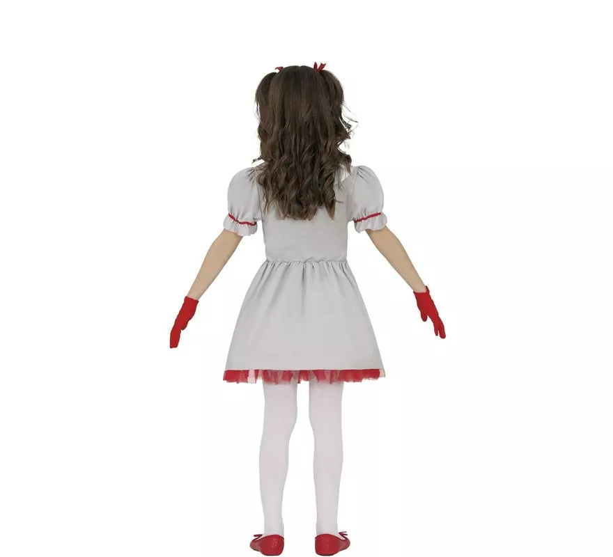 Disfraz de Payasa del Terror para niña