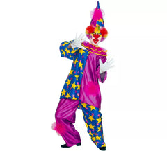 Sterne-Clown-Kostüm für Damen