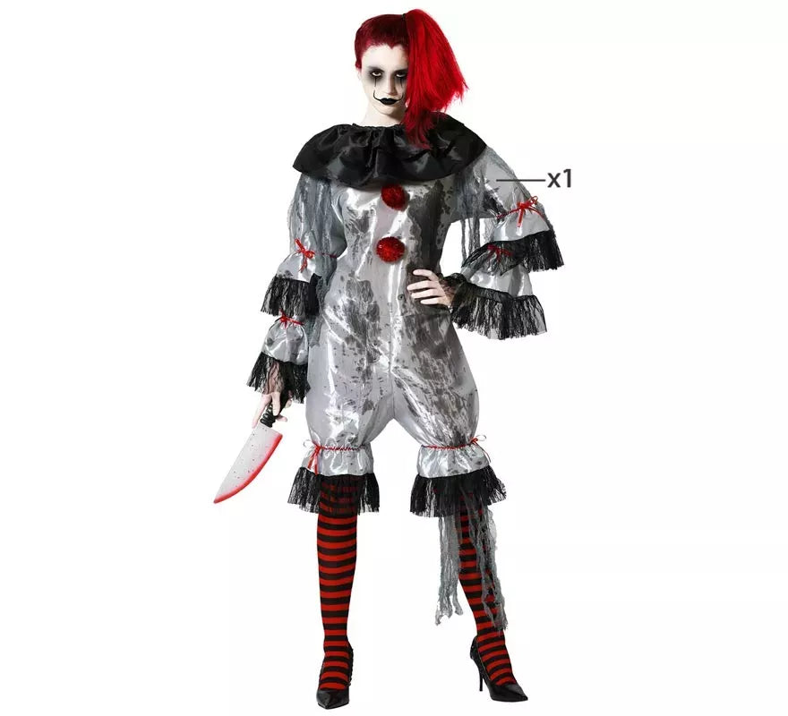 Translation missing: de.Disfraz Payasa IT - Pennywise para mujer