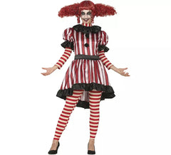 Lachender Clown-Kostüm für Damen