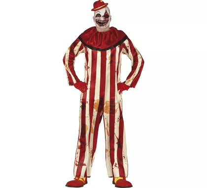 Disfraz de Payaso a Rayas para hombre