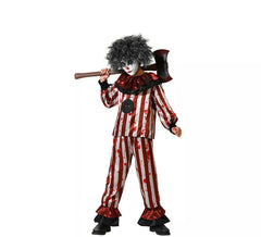 Gestreiftes Clownkostüm für Kinder
