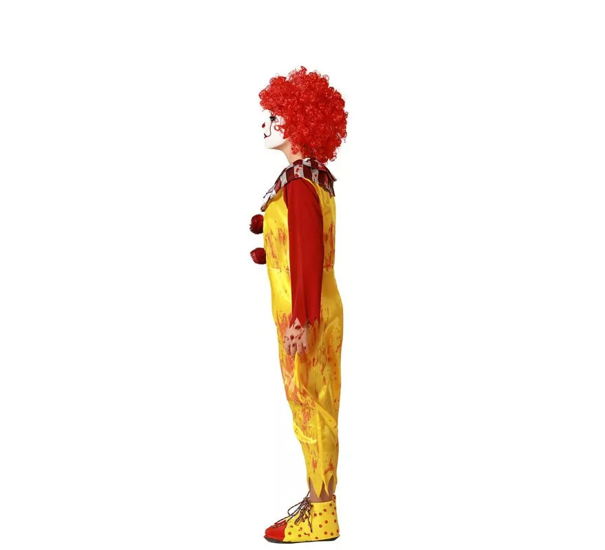Disfraz de Payaso Amarillo para niño