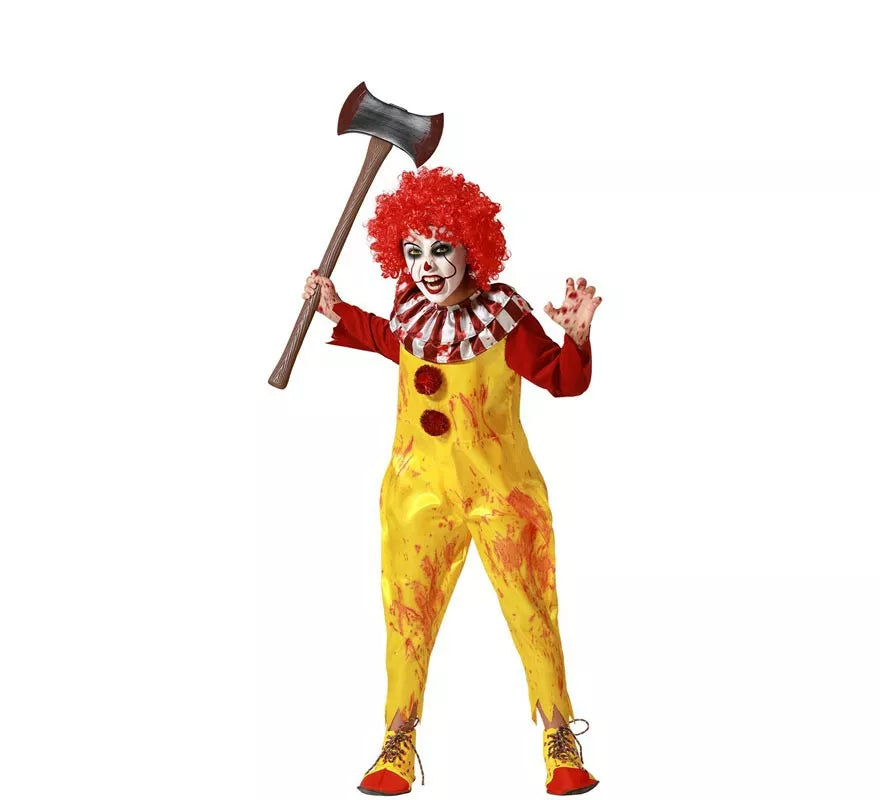 Translation missing: de.Disfraz de Payaso Amarillo para niño