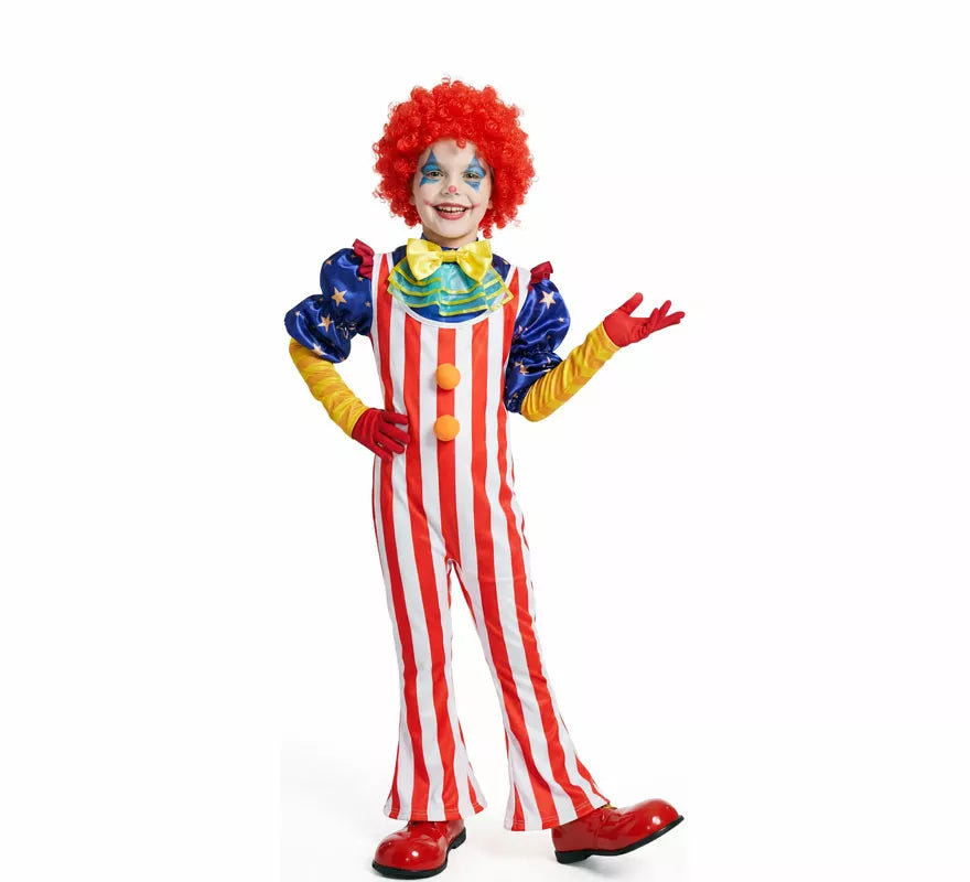 Disfraz de Payaso Americano para niños