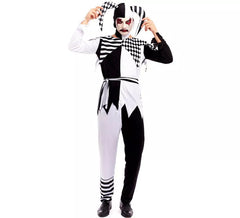 Harlekin-Clown-Kostüm für Herren