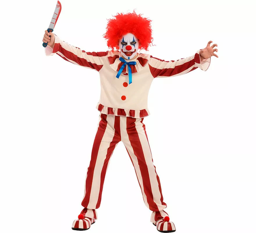 Disfraz de Payaso Asesino del Maizal para niño