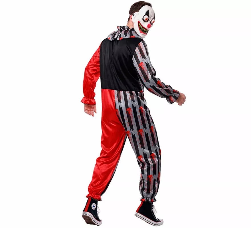 Translation missing: de.Disfraz de Payaso Asesino Loco para hombre