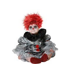 Gruseliges Clown Kostüm für Babys und Kinder