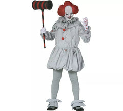 Erschreckendes Clownkostüm für einen Mann