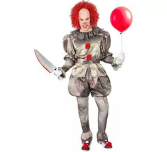 Gruseliges Clownkostüm für Herren