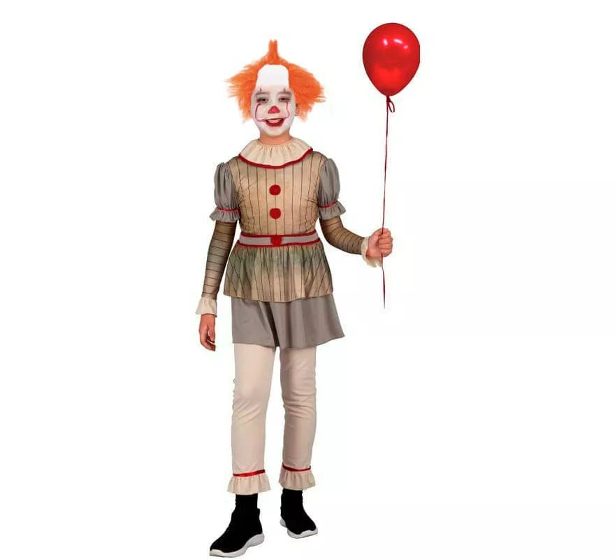 Translation missing: de.Disfraz de Payaso Aterrador para niño