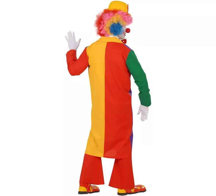 Translation missing: de.Disfraz de Payaso Colores para hombre