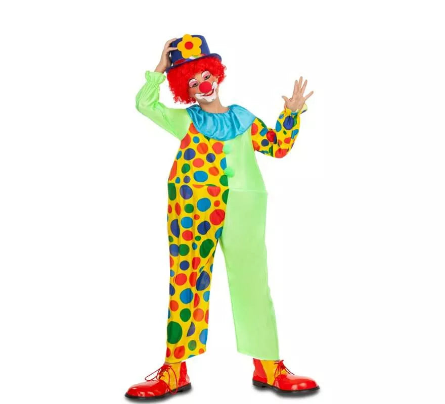 Translation missing: de.Disfraz de Payaso con Aro para niño