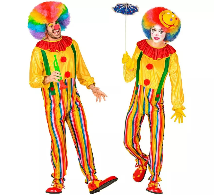 Translation missing: de.Disfraz de Payaso de Circo para adulto