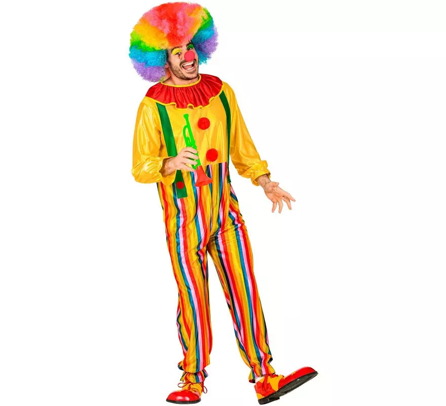 Translation missing: de.Disfraz de Payaso de Circo para adulto
