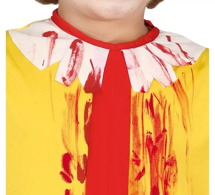Translation missing: de.Disfraz de Payaso de Hamburguesa Asesino para niño