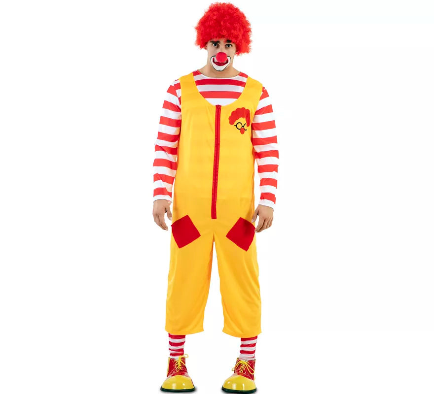Translation missing: de.Disfraz de Payaso de comida para hombre
